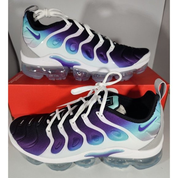 New Nike Air VaporMax Plus Grape White 924453-101 Mens size